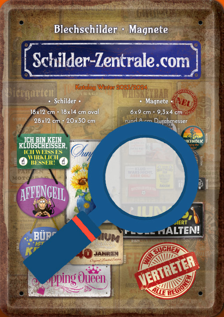 Schilder Zentrale Bestellkatalog 2023/2024
