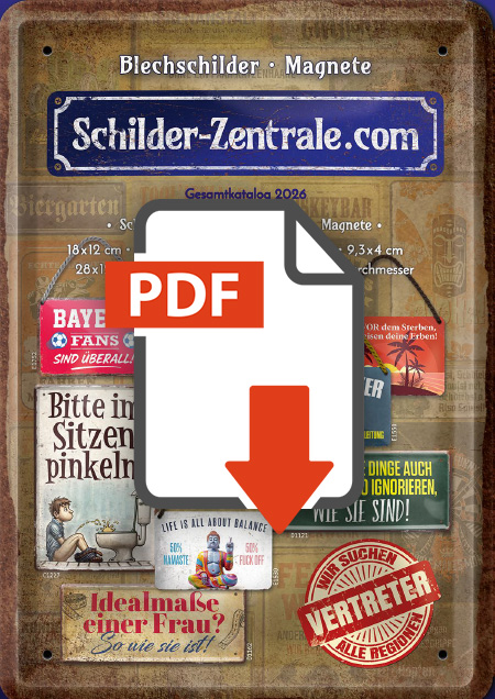 Schilder Zentrale Bestellkatalog 2022