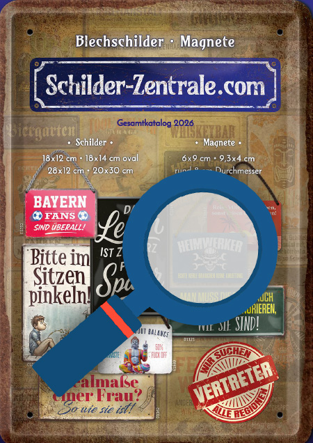 Schilder Zentrale Bestellkatalog 2026